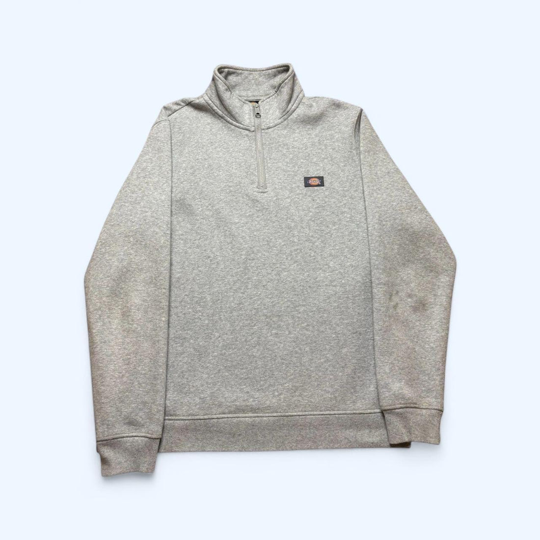 Dickies Grey Quarter Zip Sweatshirt