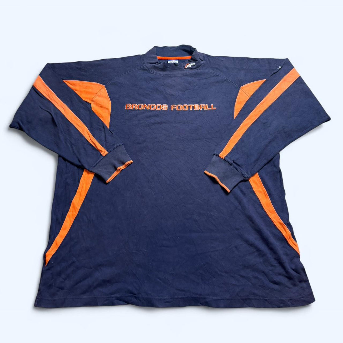 Vintage Reebok NFL Denver Broncos Navy Sweatshirt