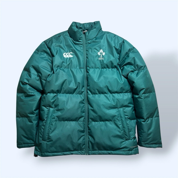 Canterbury IRFU Ireland Rugby Puffer Jacket – Size Medium