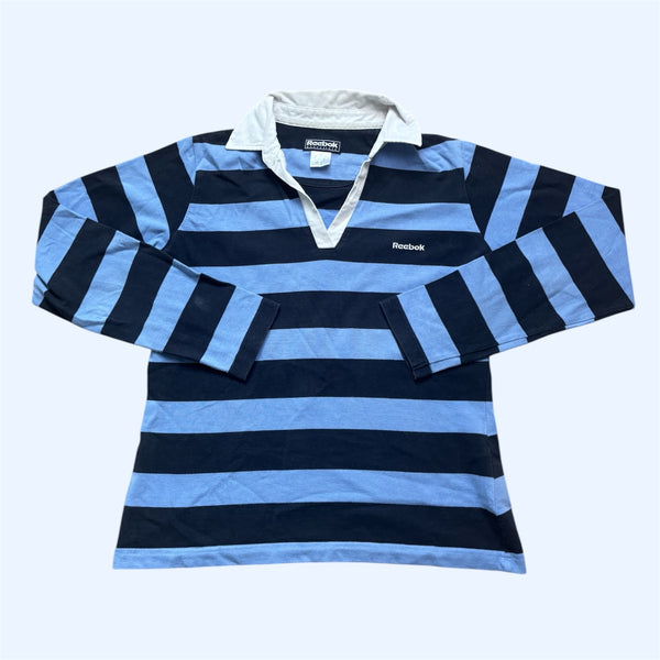 Vintage Reebok striped rugby shirt