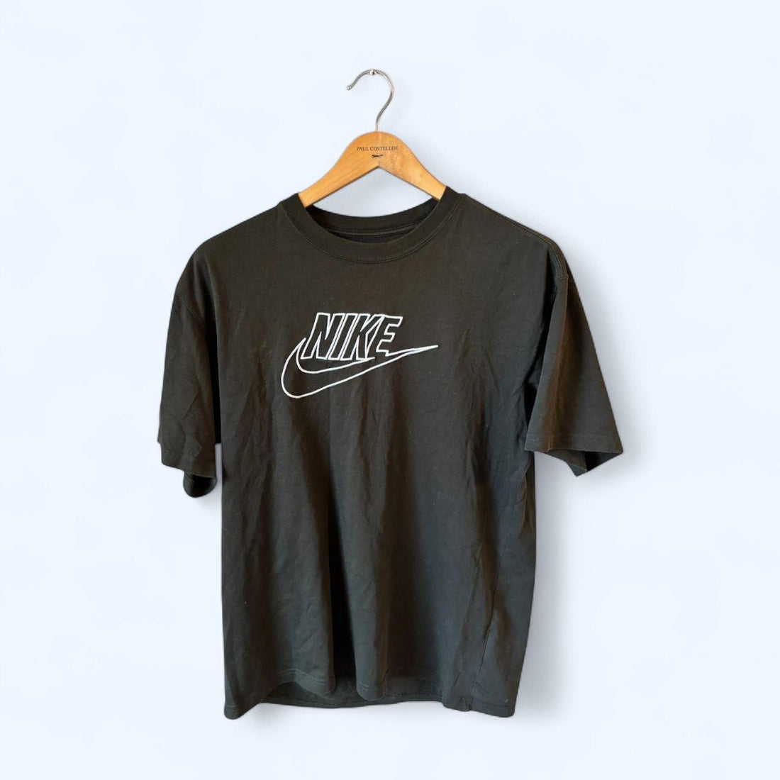 Nike Mens Khaki Spellout Tshirt