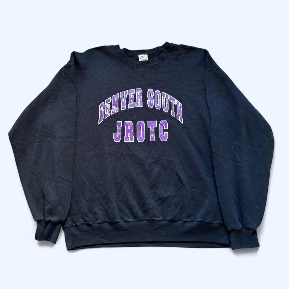 Vintage College Black Sweatshirt
