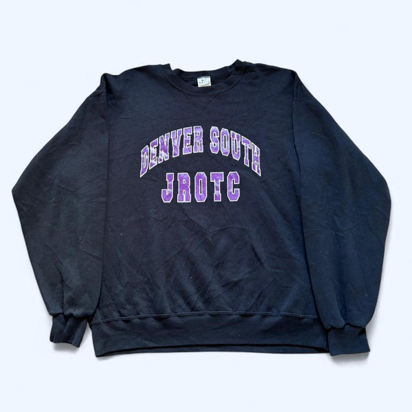Vintage College Black Sweatshirt