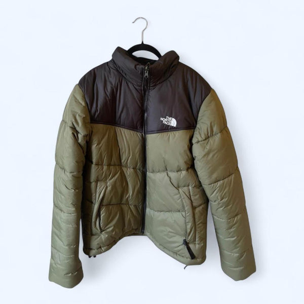 The North Face Khaki Puffer Jacket